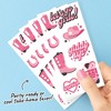 Big Dot of Happiness Rodeo Cowgirl Temporary Tattoos for Kids and Adults, Giddy Up Birthday Favors, Bachelorette Favor, Let's Go Pink Western Party - 3 of 4