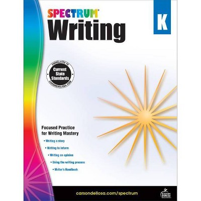 Spectrum Writing, Grade K - (Paperback)