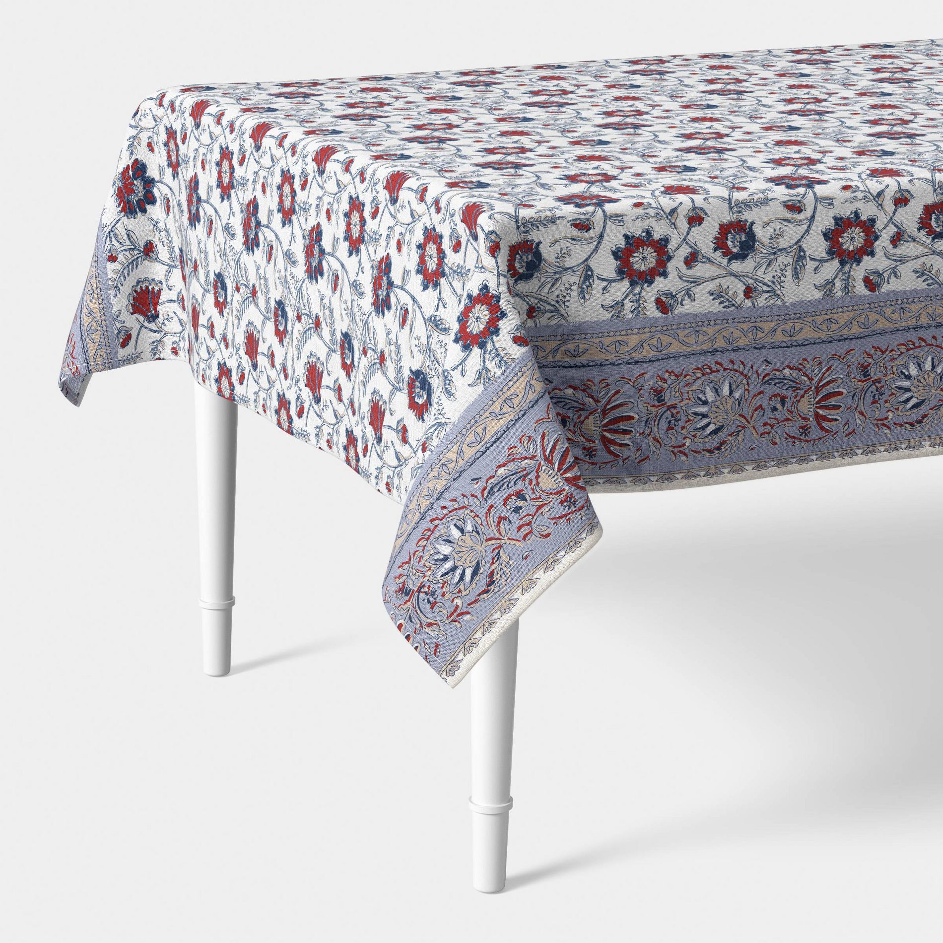 84"x60" Floral Print Tablecloth - Threshold™