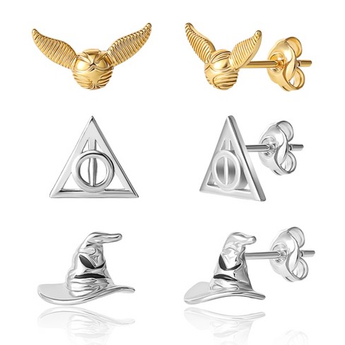 Deathly Hallows Oorbellen Sterling Zilver - kopen bij