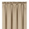 Kate Aurora Lux Living Complete 9 Piece Semi Sheer Rod Pocket Window Curtain & Valance Set - 2 of 4