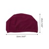 Unique Bargains Elasticity Swim Cap 5.51"x8.66" 1 Pc - 4 of 4