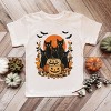 Black Cats Pumpkin Vintage - Toddler Short Sleeve Graphic T-Shirt and Youth Short Sleeve Graphic T-Shirt - 3 of 4