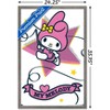 Trends International Hello Kitty and Friends: 21 Sports - My Melody Rhythmic Gymnastics Framed Wall Poster Prints - 3 of 4