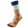 Men's Brown Color Novelty Socks - 2 of 3