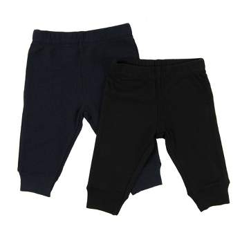 Leveret Baby Navy Crawling Pant and Colored Legging