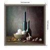 Amanti Art Kitchen Eggs and Bottles Still Life by Luiz Laercio Canvas Wall Art Print Framed 16 x 16-in. - 4 of 4