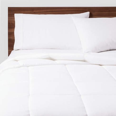 Full Queen All Season Comforter Insert White Room Essentials