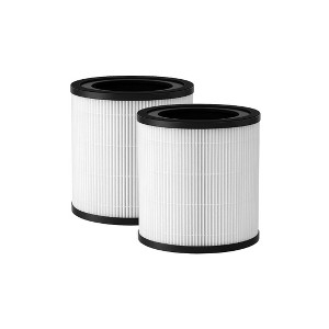 Nispira MAF-03 Filter Replacement for Miko Ibuki L Air Purifier 3-in-1 True HEPA, 2 Packs - 1 of 4
