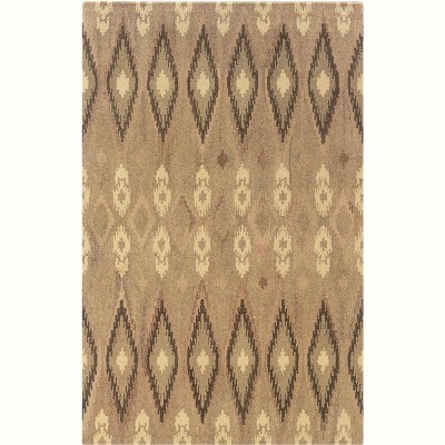 Oriental Weavers Anastasia Area Rug, 3-Feet 6-Inch by 5-Feet 6-Inch, Beige/Ivory