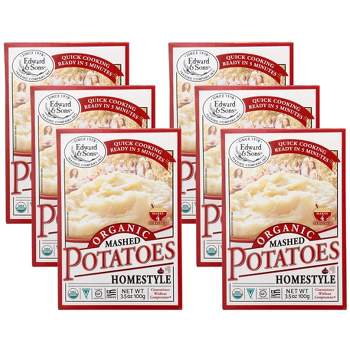 Edward & Sons Homestyle Organic Mashed Potatoes - Case of 6/3.5 oz