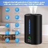 Humidifier for Bedroom & Large Rooms, Cool and Warm Mist, Top Fill, Quiet Operation, Essential Oil Diffuser, Adjustable Mist for Home or Plants - 2 of 4
