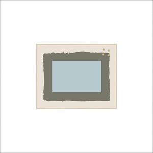 Petal Lane 22"x18" Blue-Green Rectangle Magnet Board Framed Wall Art Natural - 1 of 4