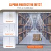VEVOR Strip Curtain, 96" Height x 72" Width, 0.08" Thickness, 12PCS Clear PVC Strip Door Curtain, Freezer Curtain, Plastic Door Strips - 4 of 4