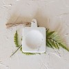 White Marble & Jute Spoon Rest by Foreside Home & Garden - image 2 of 4