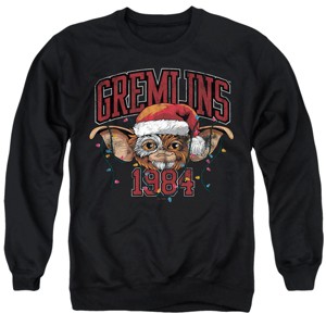 Men's Gremlins Varsity Christmas Crewneck Sweatshirt - 1 of 4