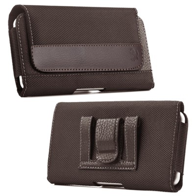 LUXMO Large Horizontal Universal Pouch - Brown