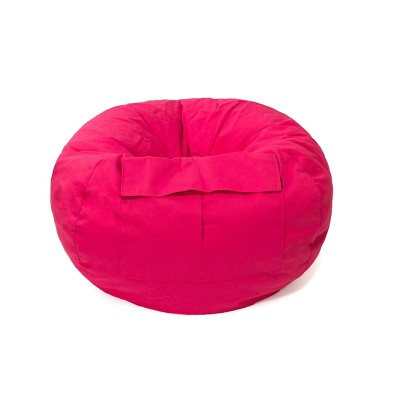 pink bean bag chair target