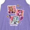 Girls' - Monster High - Polaroid Pictures Graphic Sleeveless Aline Dress - 2 of 3