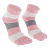 Unique Bargains Women's Warm Plush Yoga Five Toe Socks 1 Pair - 2 of 4