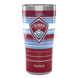 MLS Colorado Rapids 20oz Hype Stripe Stainless Steel Tumbler - 1 of 3