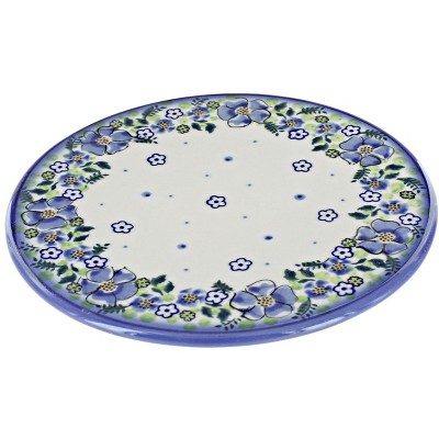 Blue Rose Polish Pottery PG05 Galia Trivet