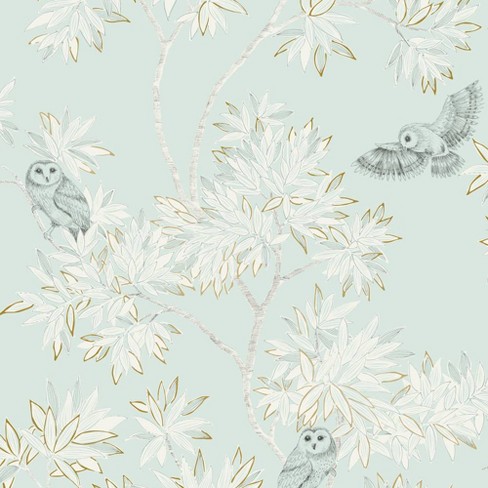 Tempaper & Co.® Parliament Non Pasted Wallpaper, Celeste, 56 Sq. Ft ...