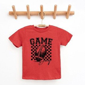 The Juniper Shop Retro Football Game Day Toddler Short Sleeve Tee - 1 of 3