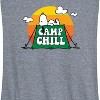 Women's - Peanuts - Camp Chill Graphic Racerback Tank - 2 of 4