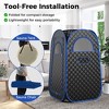 Tangkula Portable Home Sauna Full Body Steam Sauna Tent w/ 3L Steam Generator - 2 of 4