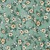 green floral print