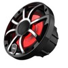 Wet Sounds REVO 6-XSB-SS Black XS / Stainless Overlay Grill 6.5 Inch Marine LED Coaxial Speakers (pair) - 4 of 4