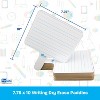 Flipside Products Rectangular Lined Dry Erase Answer Paddle, Class Pack of 24 - 4 of 4