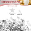 Unique Bargains Christmas Decorations DIY Twinkle Metallic Foil Glitter Star Tables Confetti 0.2/0.4 Inch 0.07 Ibs - 2 of 4