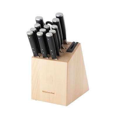 KitchenAid 14pc Forged Triple Rivet Knife Block Set