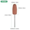 Unique Bargains M Silicone Pointed Polishing Kit Polishing Bit Buffing Wheel - 3 of 4