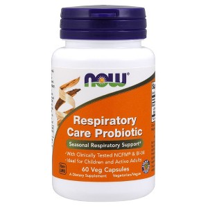 Respiratory Care Probiotic by Now Foods  -  60 VegCap - 1 of 2