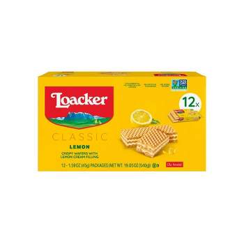 Loacker Mini Lemon Wafer -19.05oz/12ct