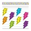 Teacher Created Resources® Brights 4Ever Lightning Bolts Straight Border Trim, 35 Feet Per Pack, 6 Packs - 2 of 3