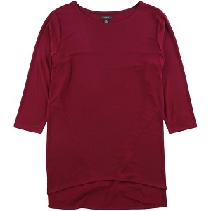 Alfani Womens Solid Pullover Blouse - 1 of 1