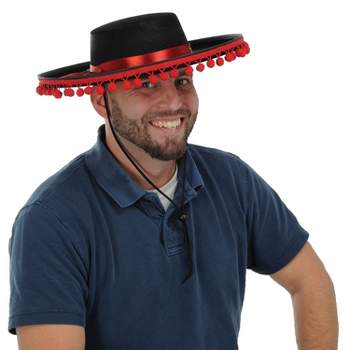 Beistle Felt Spanish Hat One Size Black 60840