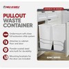 Rev-A-Shelf Double Pullout Trash Cans 35 qt. with Soft-close, 53WC-1835SCDM-211 - 2 of 4