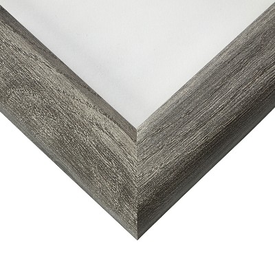 Arthur 8x10 Gray Barnwood Engineered Wood Wall Mount Picture Frame