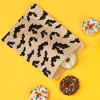 Big Dot of Happiness Black Bats Kraft Brown Paper Treat Bags, Halloween Individual Candy Snack Favors, Greaseproof Sandwich Cookie Bags - 25 Count - 3 of 4