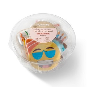 Everyday Celebration Cookies Tub - 13.2oz/6ct - Favorite Day™ - 1 of 3