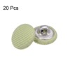 Unique Bargains Metal Shank Round Cloth Covered DIY Sewing Buttons 20 Pcs - 3 of 4