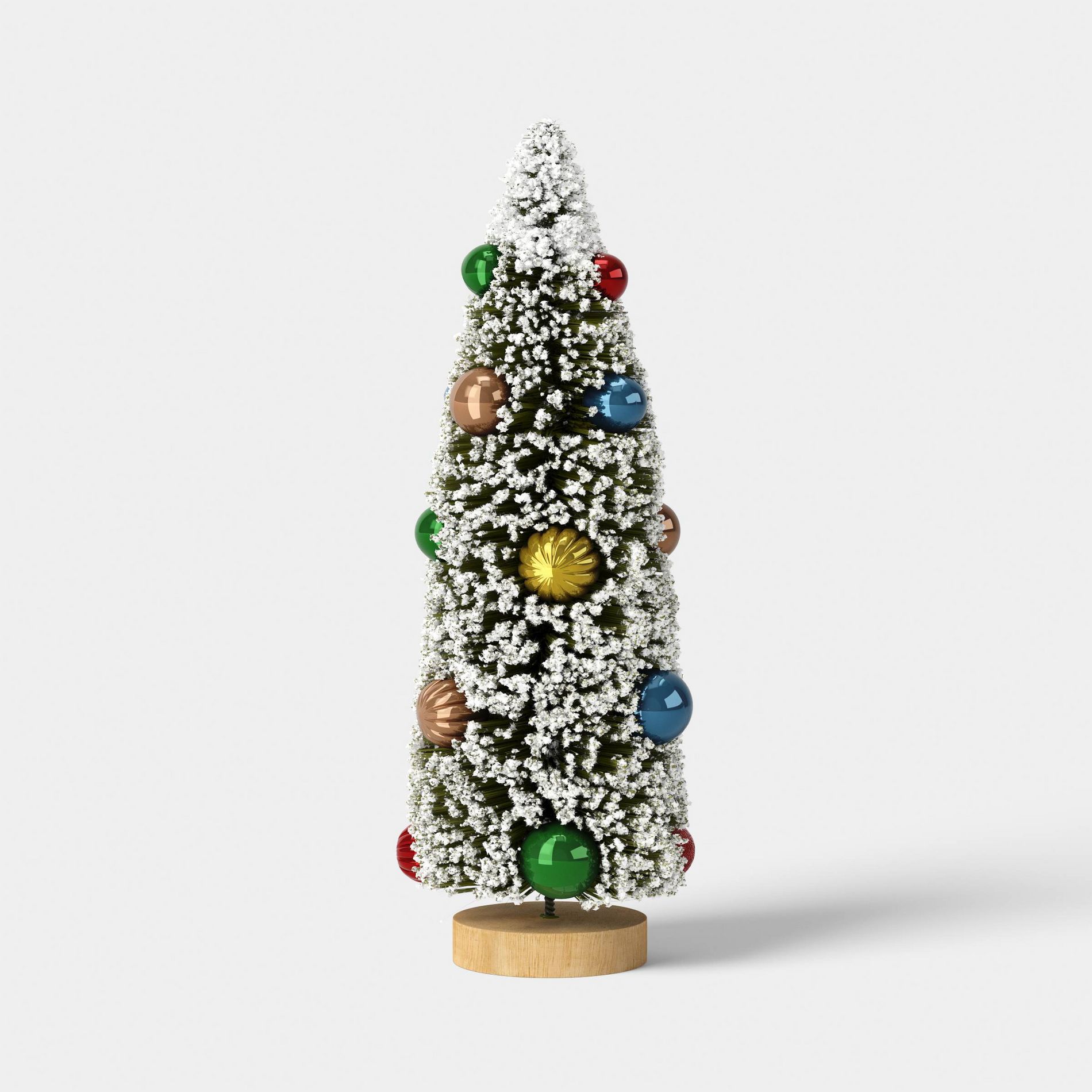 Medium Christmas Ornament Bottlebrush Tree - Threshold™