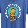 Women's - Garfield - Ignoring You Short Sleeve Graphic T-Shirt - 2 of 4