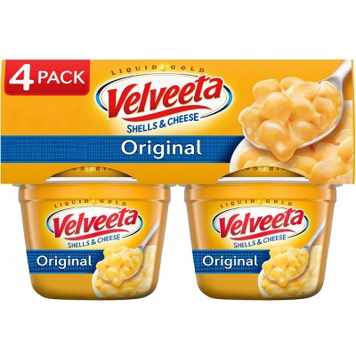 Velveeta Shells & Cheese Original - 9.56oz/4ct
