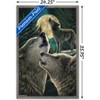 Trends International Lisa Parker - Wolf Song Framed Wall Poster Prints - 3 of 4